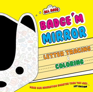 Badge'M Mirror Lettering & Coloring